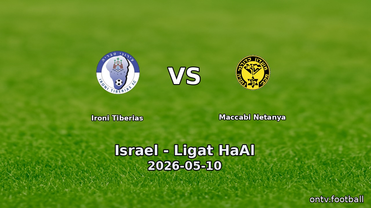 Ironi Tiberias vs Maccabi Netanya