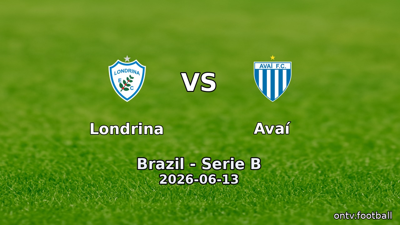 Londrina vs Avaí