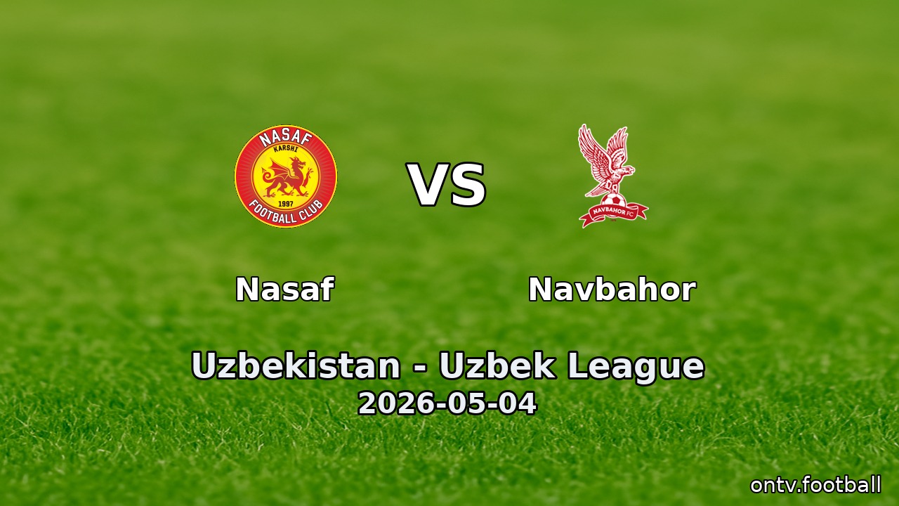 Nasaf vs Navbahor