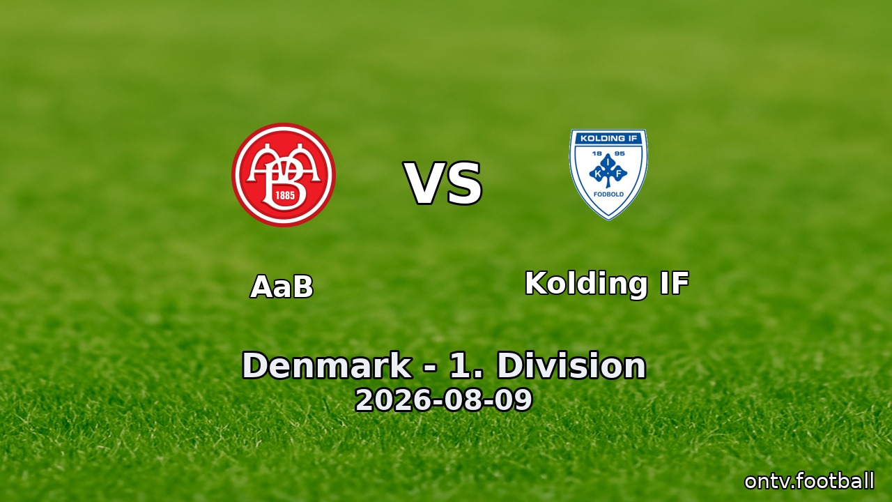 AaB vs Kolding IF