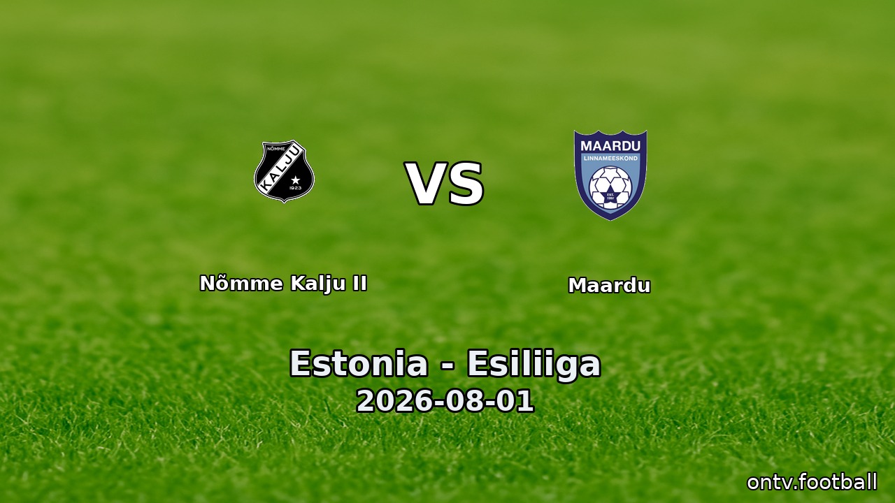 Nõmme Kalju II vs Maardu