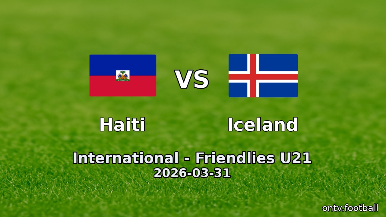 Haiti vs Iceland