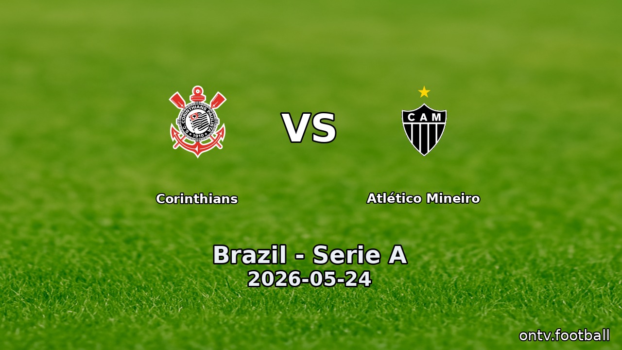Corinthians vs Atlético Mineiro