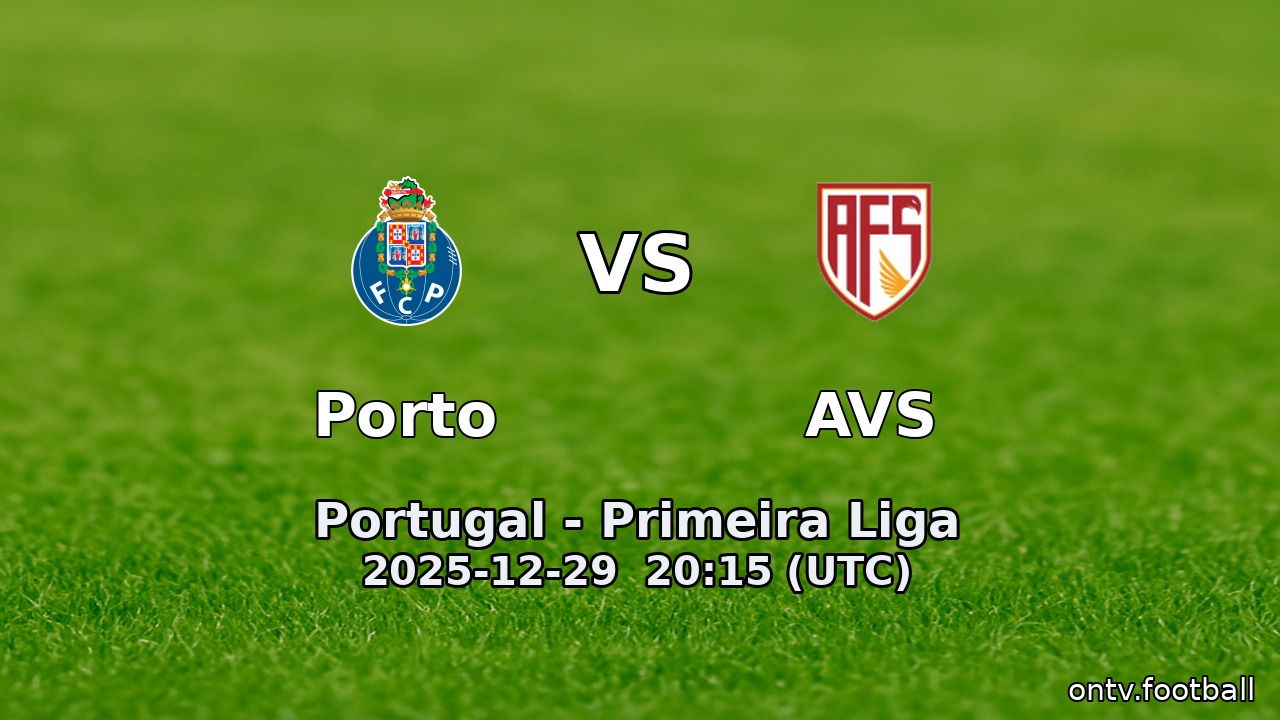 Porto vs AVS