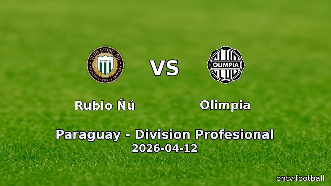 Rubio Ñú vs Olimpia