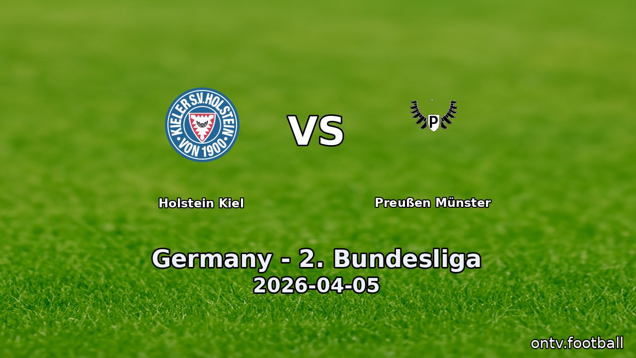 Holstein Kiel vs Preußen Münster