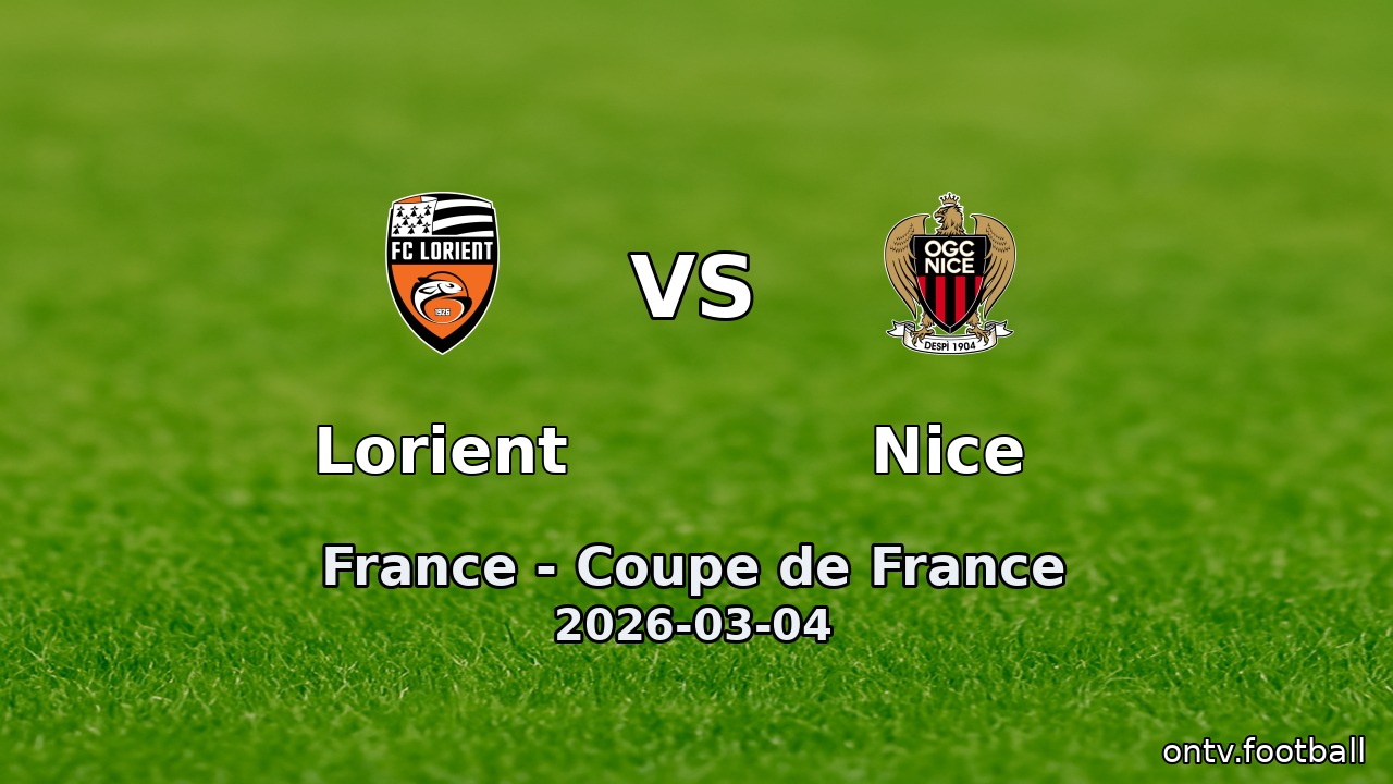 Lorient vs Nice