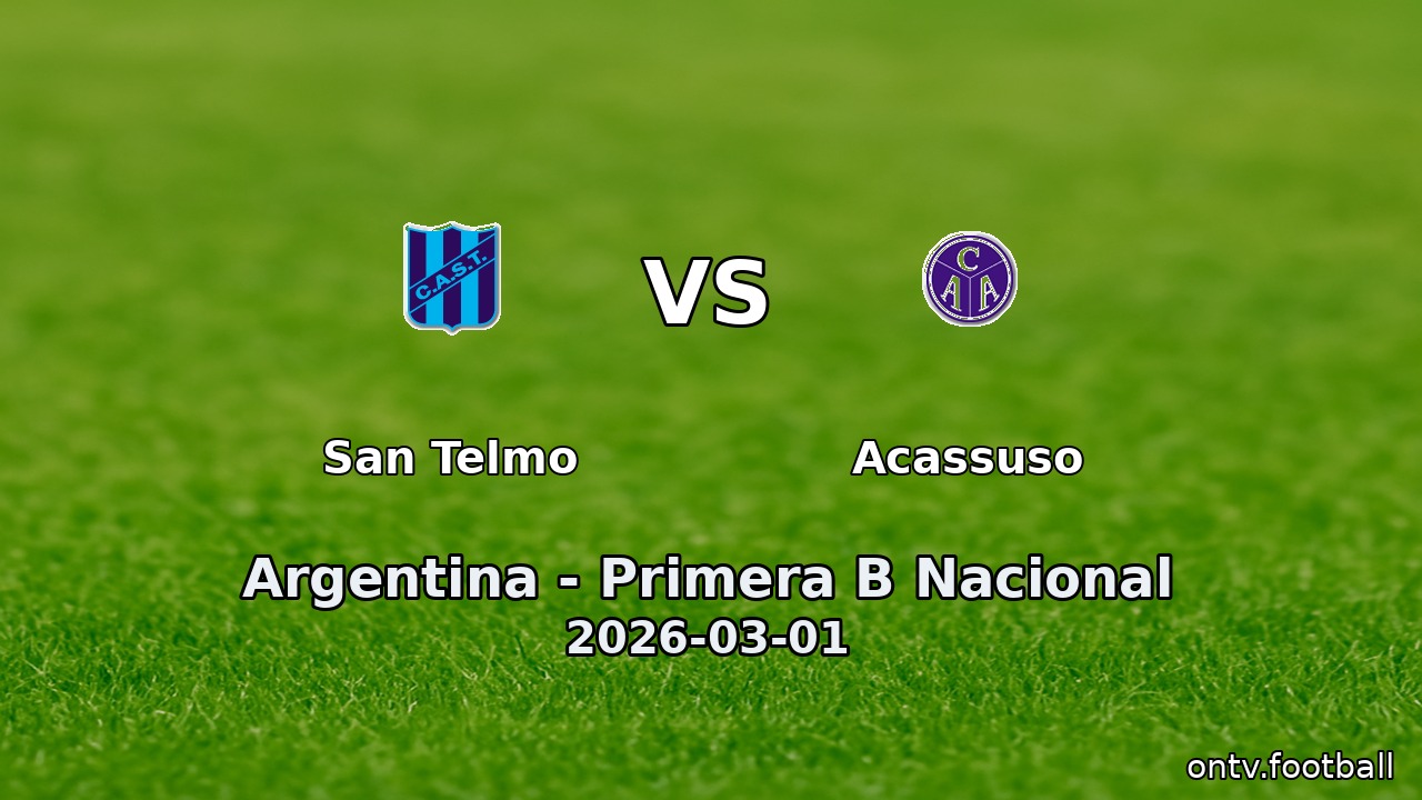 San Telmo vs Acassuso