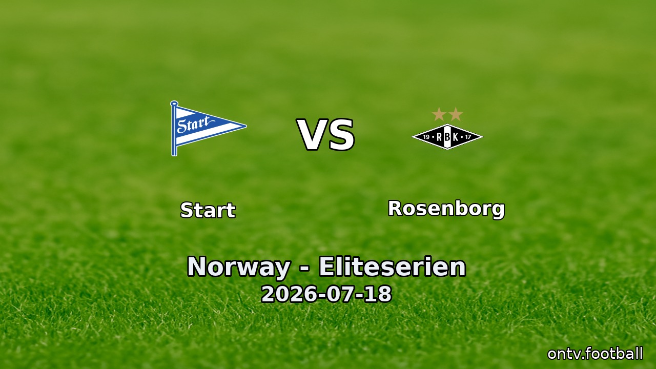Start vs Rosenborg