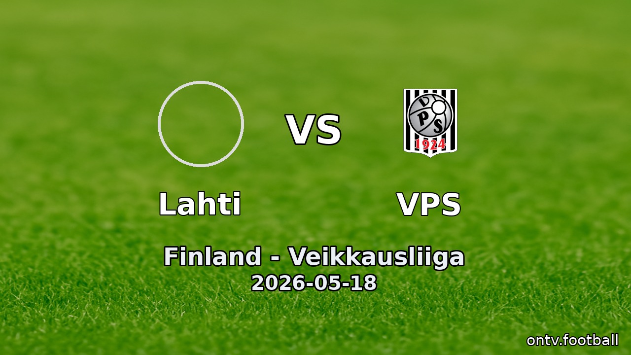 Lahti vs VPS