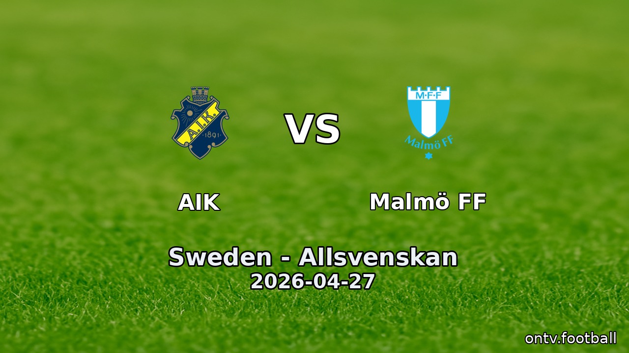AIK vs Malmö FF