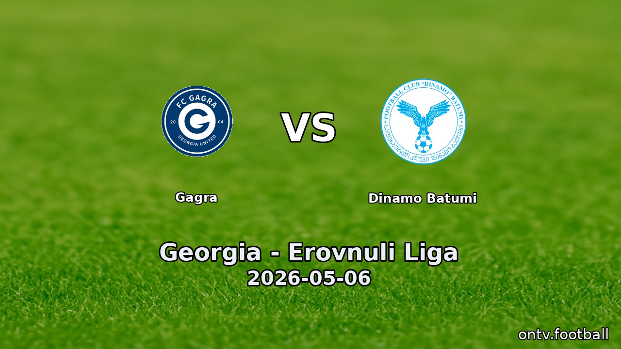 Gagra vs Dinamo Batumi