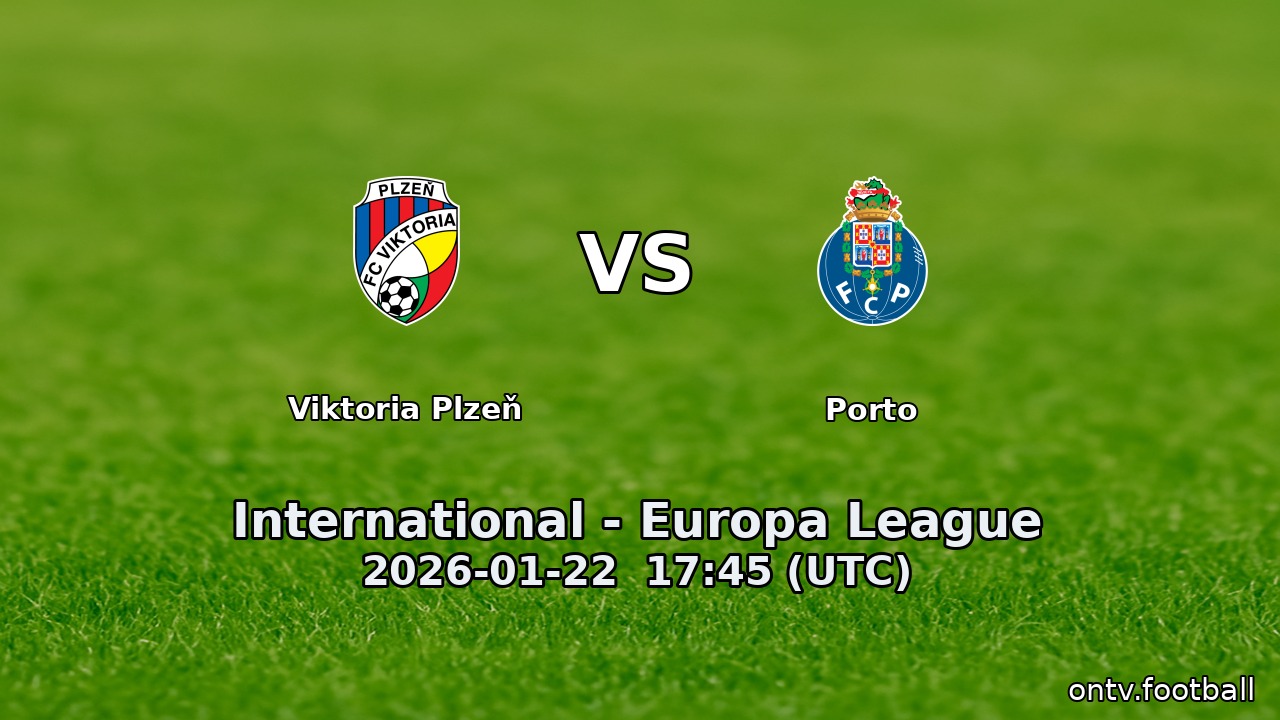 Viktoria Plzeň vs Porto