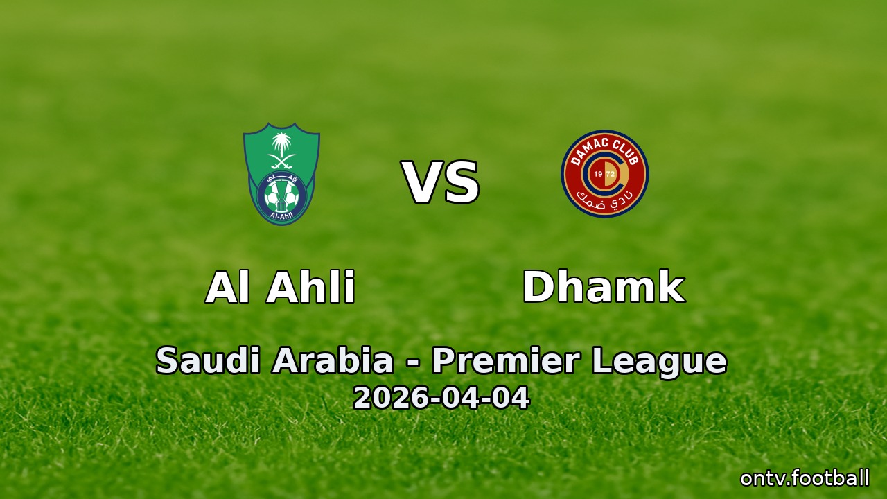 Al Ahli vs Dhamk