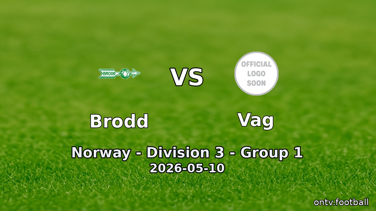 Brodd vs Vag