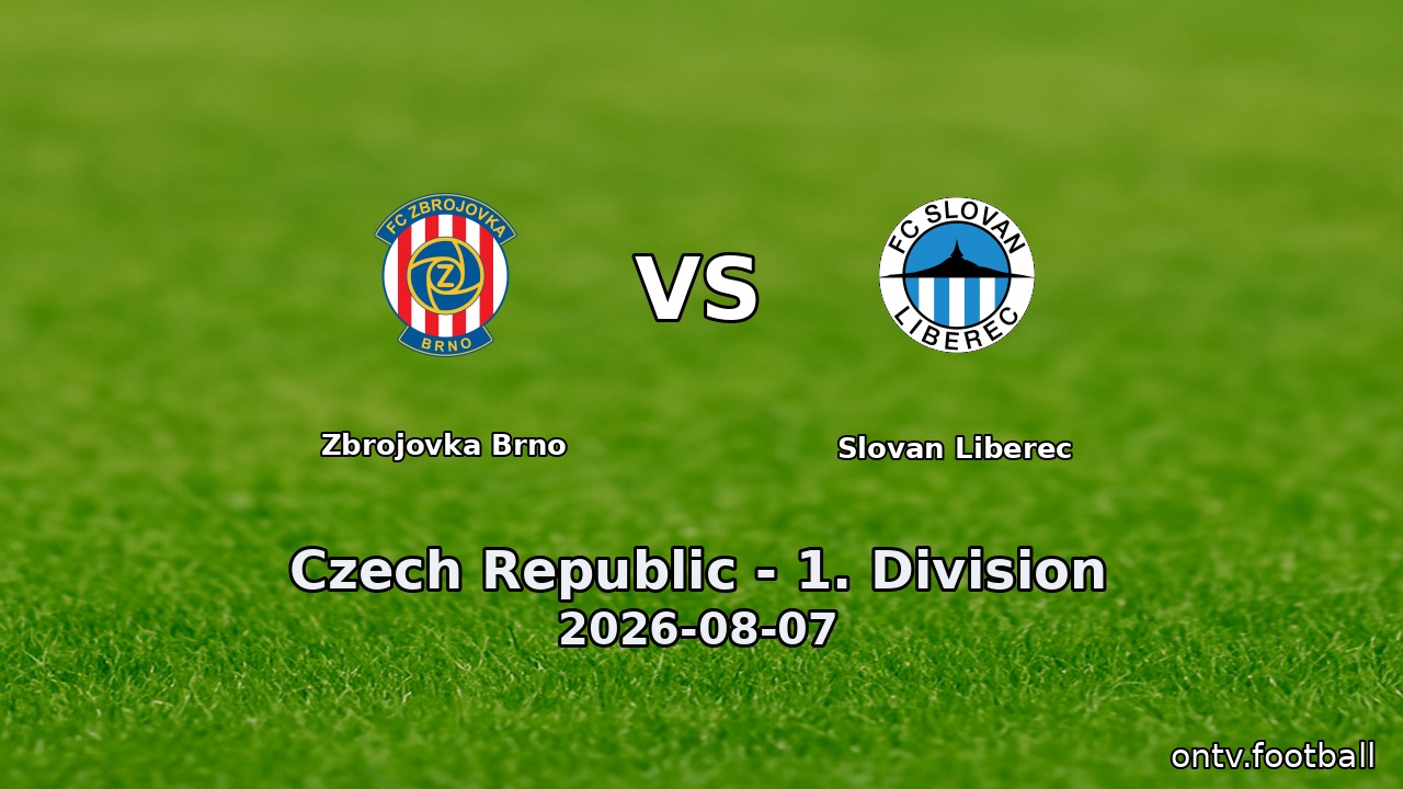 Zbrojovka Brno vs Slovan Liberec