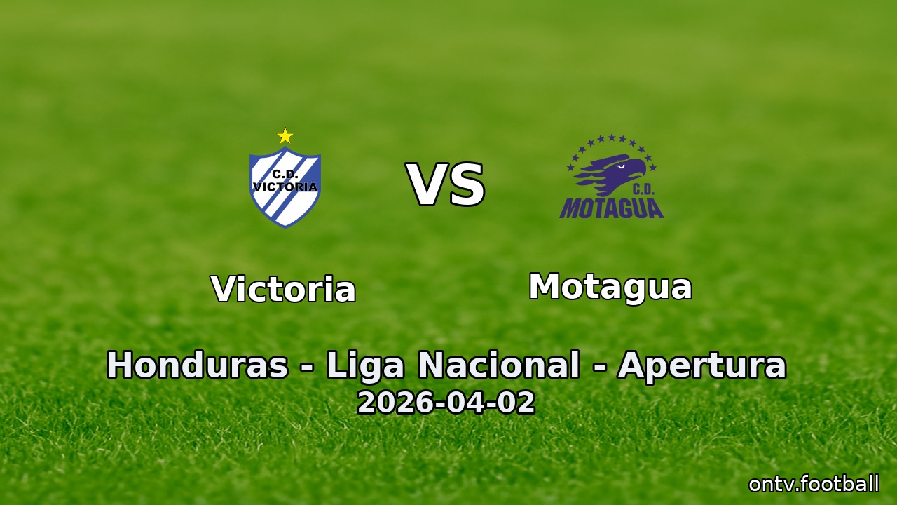 Victoria vs Motagua