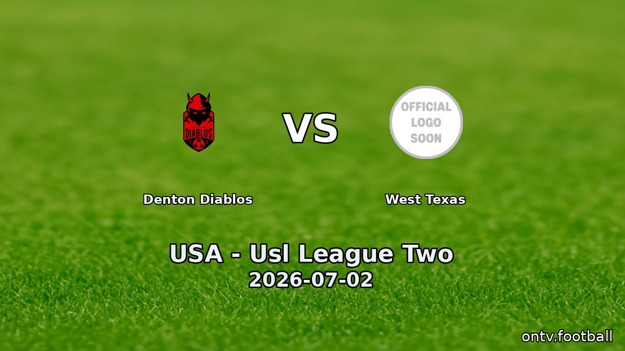 Denton Diablos vs West Texas