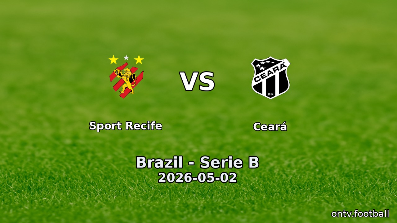Sport Recife vs Ceará