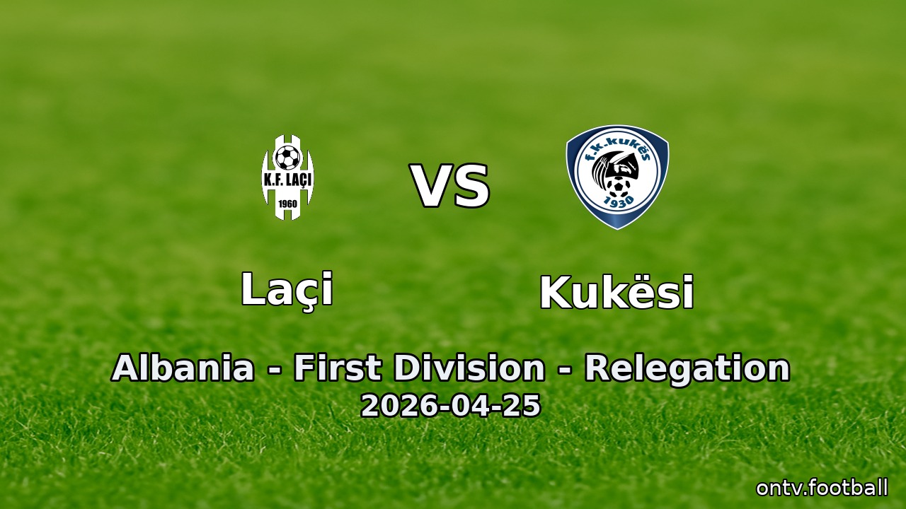 Laçi vs Kukësi