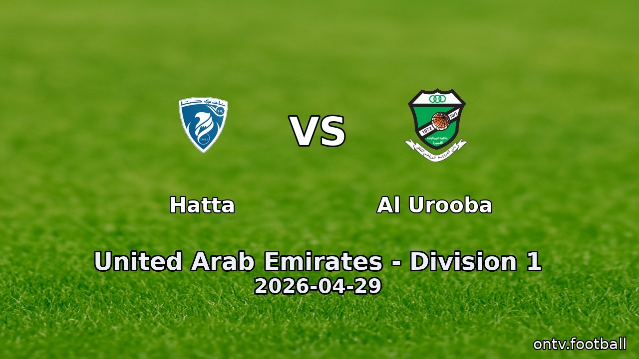 Hatta vs Al Urooba