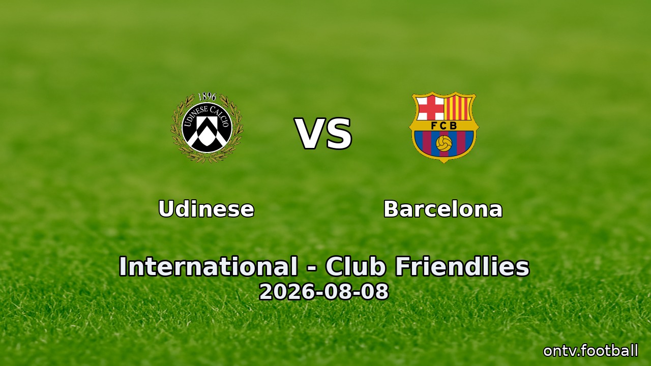 Udinese vs Barcelona