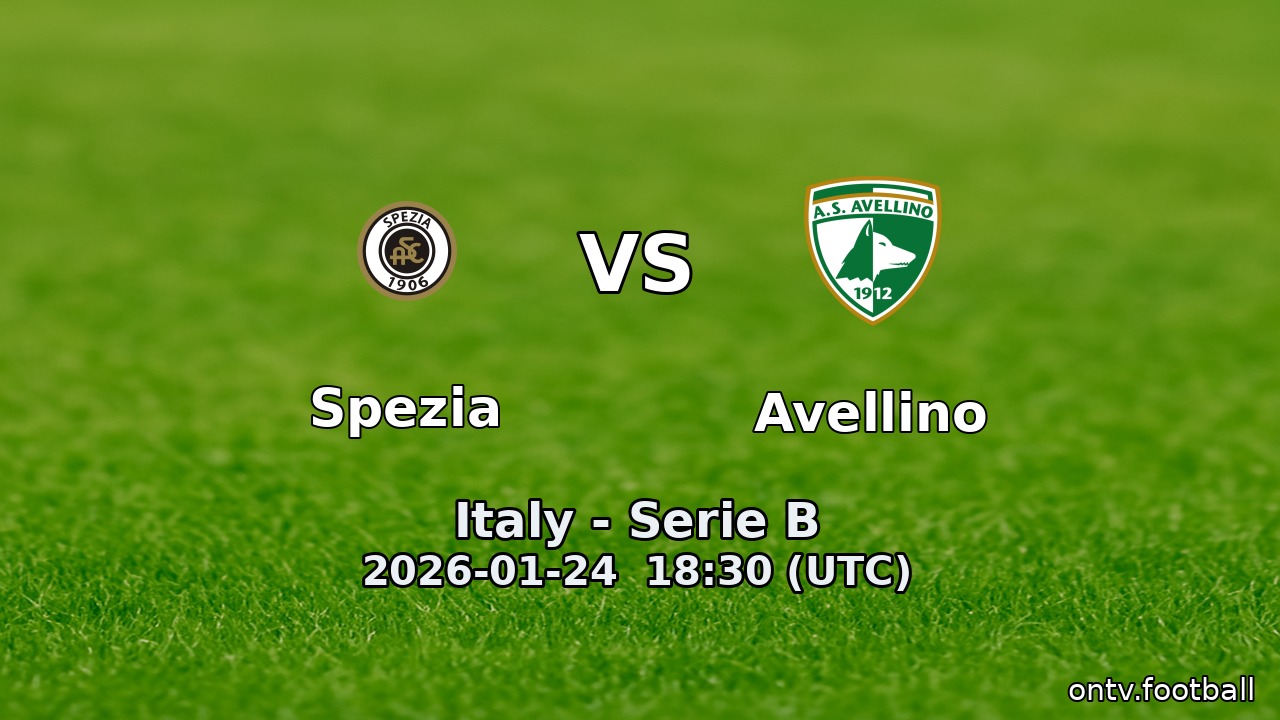 Spezia vs Avellino