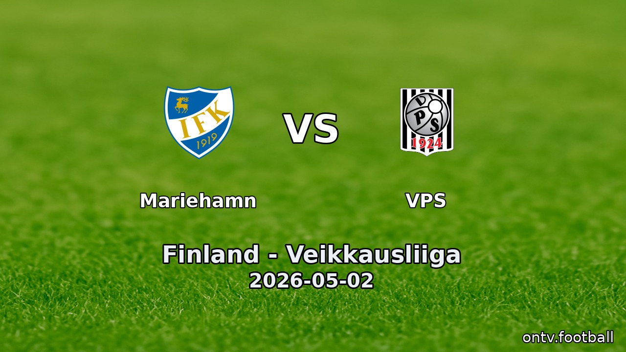 Mariehamn vs VPS