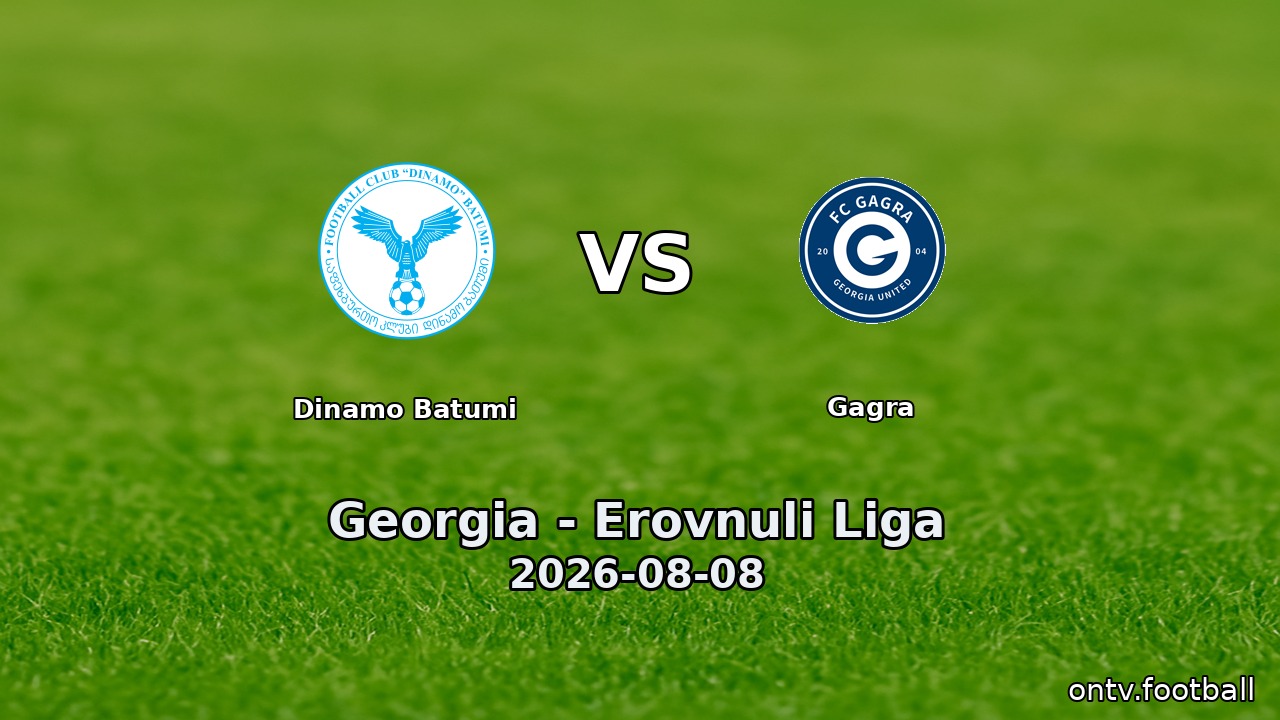 Dinamo Batumi vs Gagra