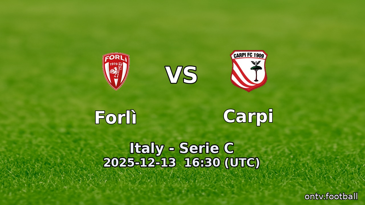 Forlì vs Carpi