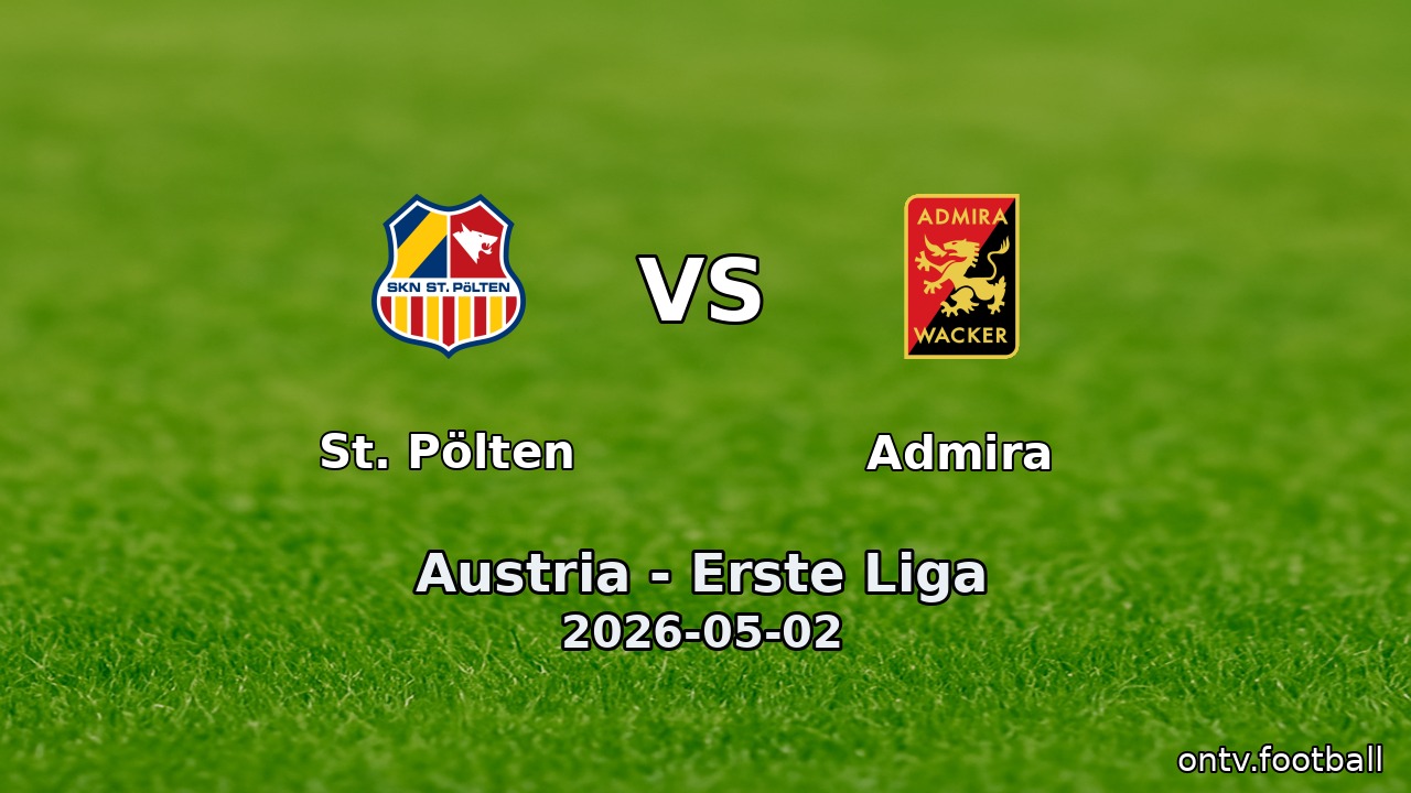 St. Pölten vs Admira