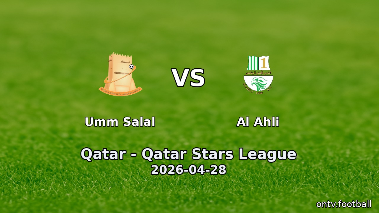 Umm Salal vs Al Ahli