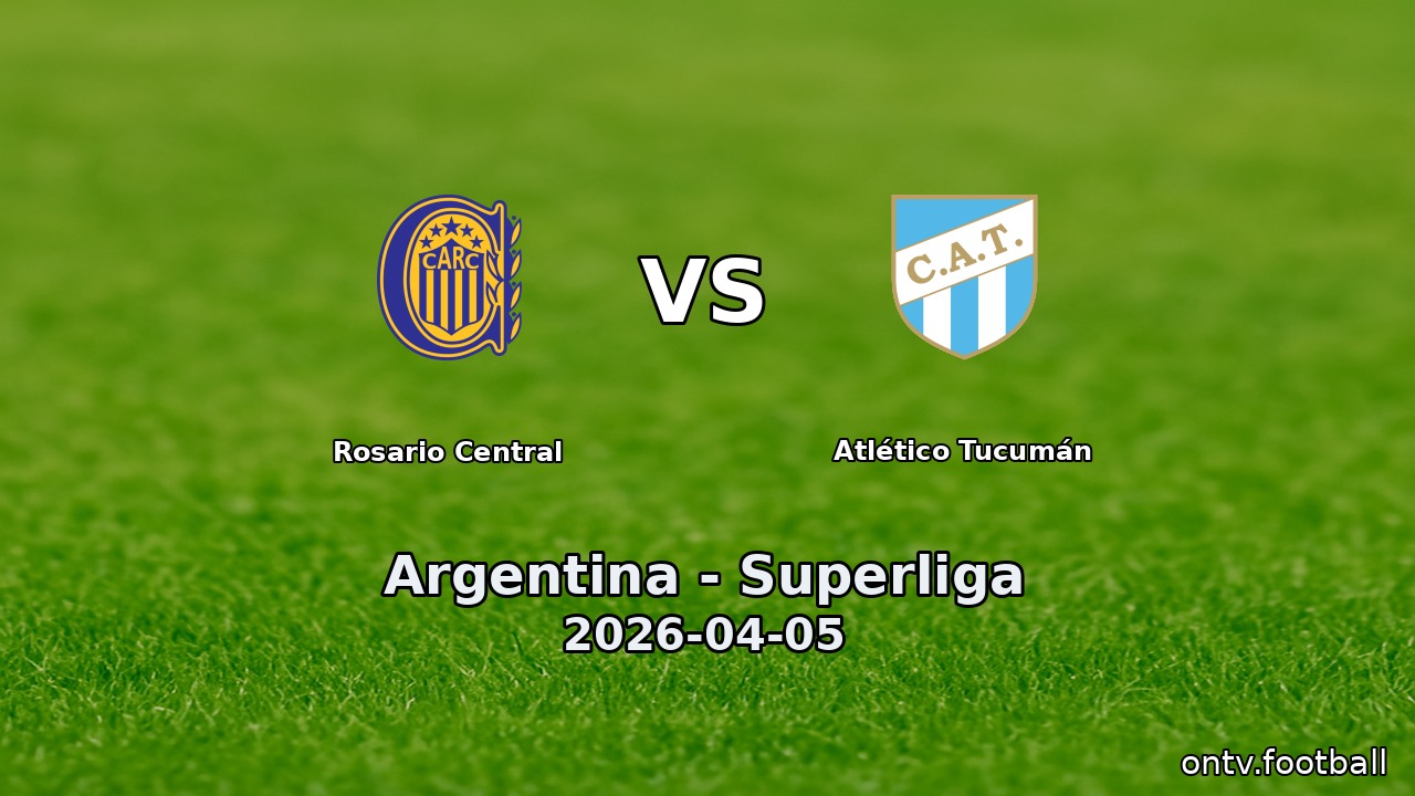 Rosario Central vs Atlético Tucumán