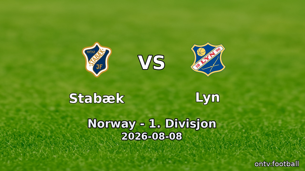Stabæk vs Lyn