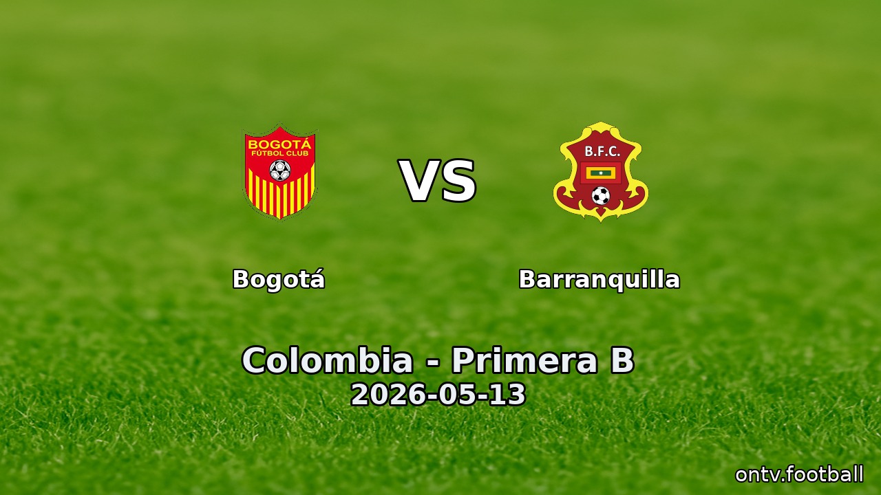 Bogotá vs Barranquilla