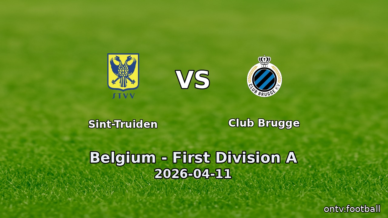 Sint-Truiden vs Club Brugge