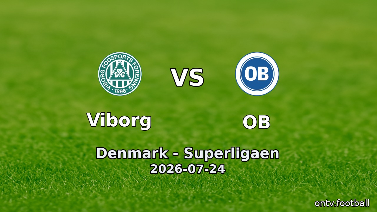 Viborg vs OB
