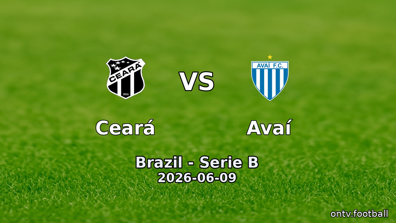 Ceará vs Avaí