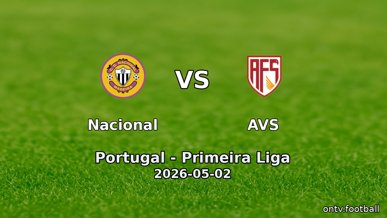 Nacional vs AVS