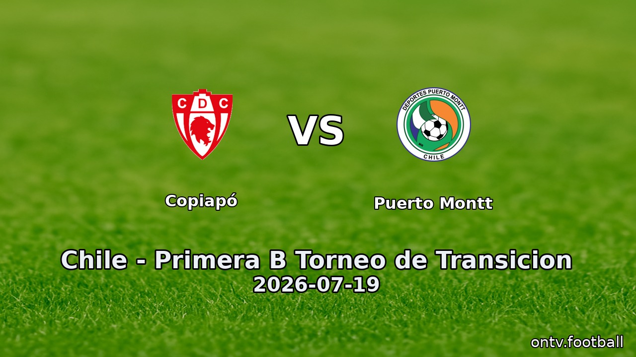 Copiapó vs Puerto Montt