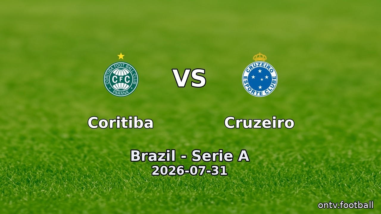 Coritiba vs Cruzeiro