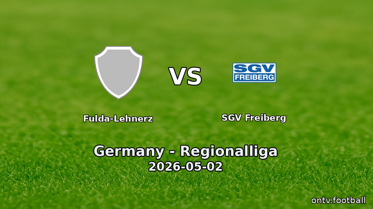 Fulda-Lehnerz vs SGV Freiberg