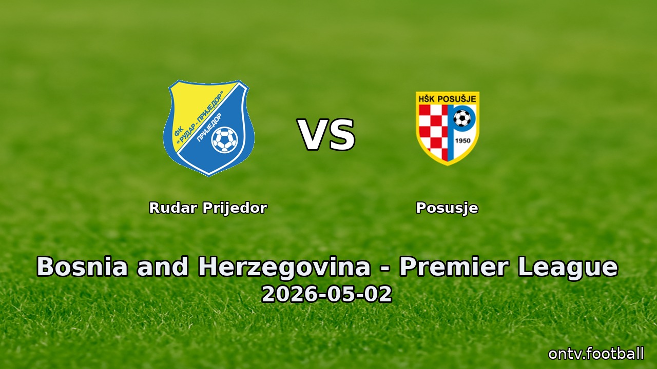 Rudar Prijedor vs Posusje
