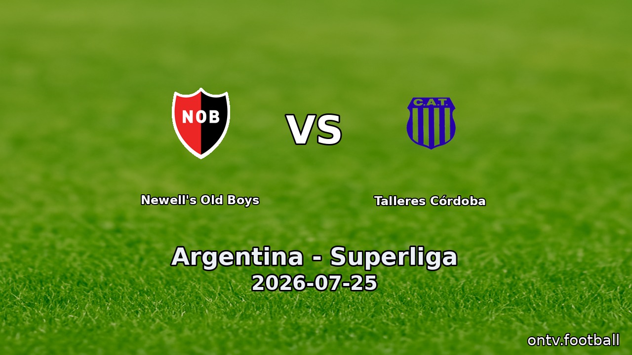 Newell's Old Boys vs Talleres Córdoba
