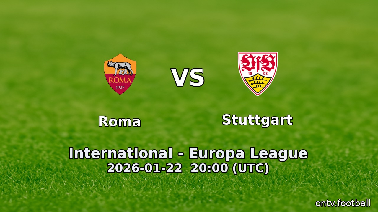 Roma vs Stuttgart