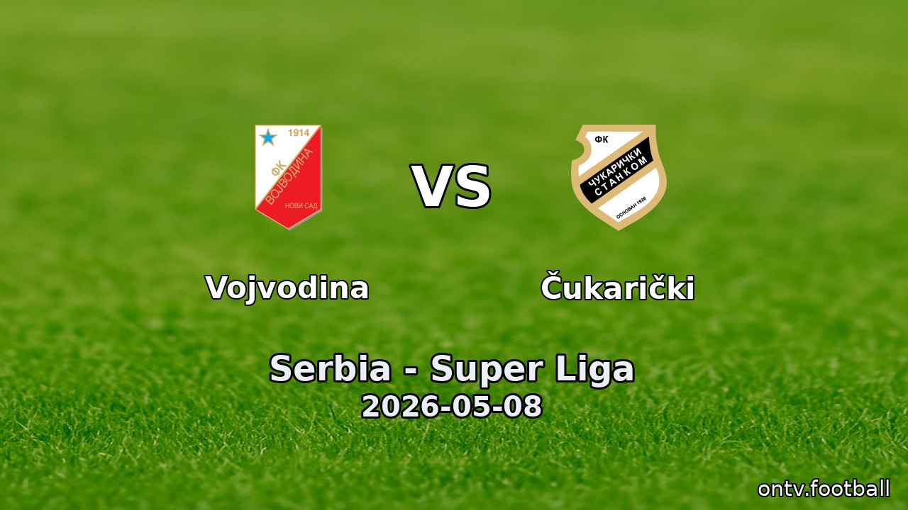 Vojvodina vs Čukarički