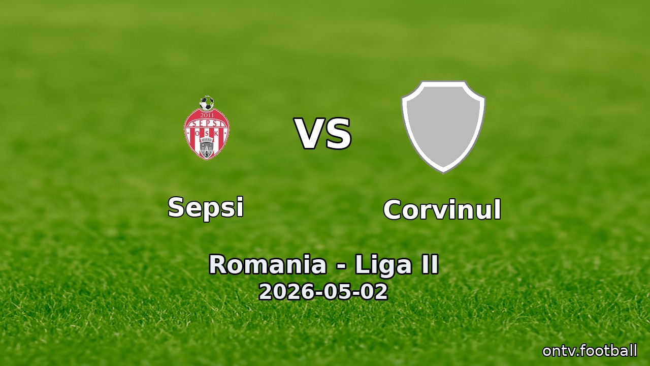 Sepsi vs Corvinul