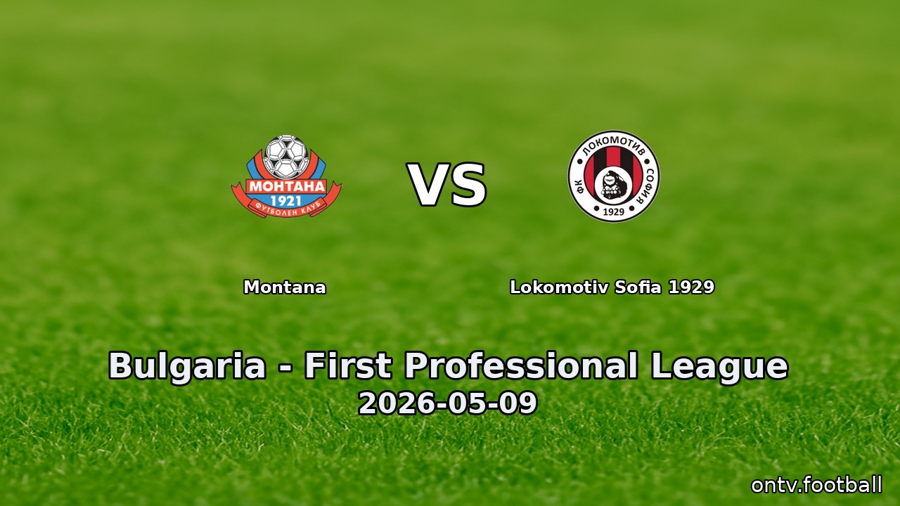 Montana vs Lokomotiv Sofia 1929