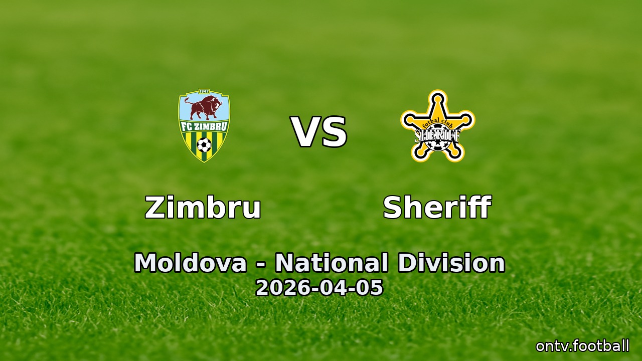 Zimbru vs Sheriff