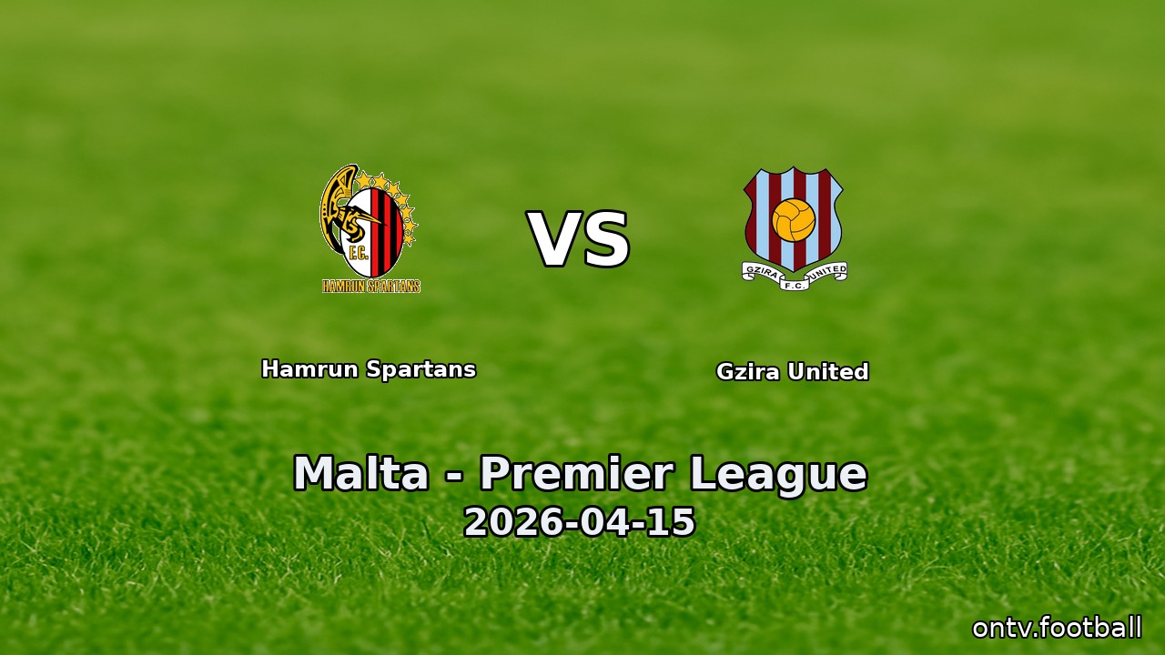 Hamrun Spartans vs Gzira United